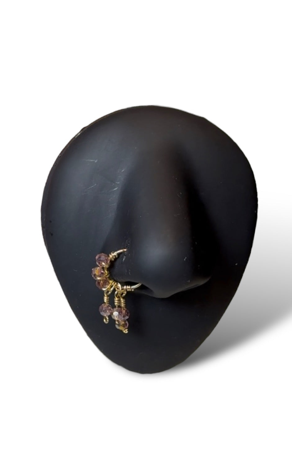 3 Dangle Hoop Nose Ring