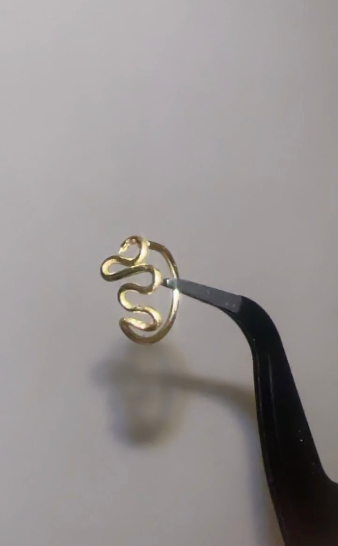 Serpent Nose Ring