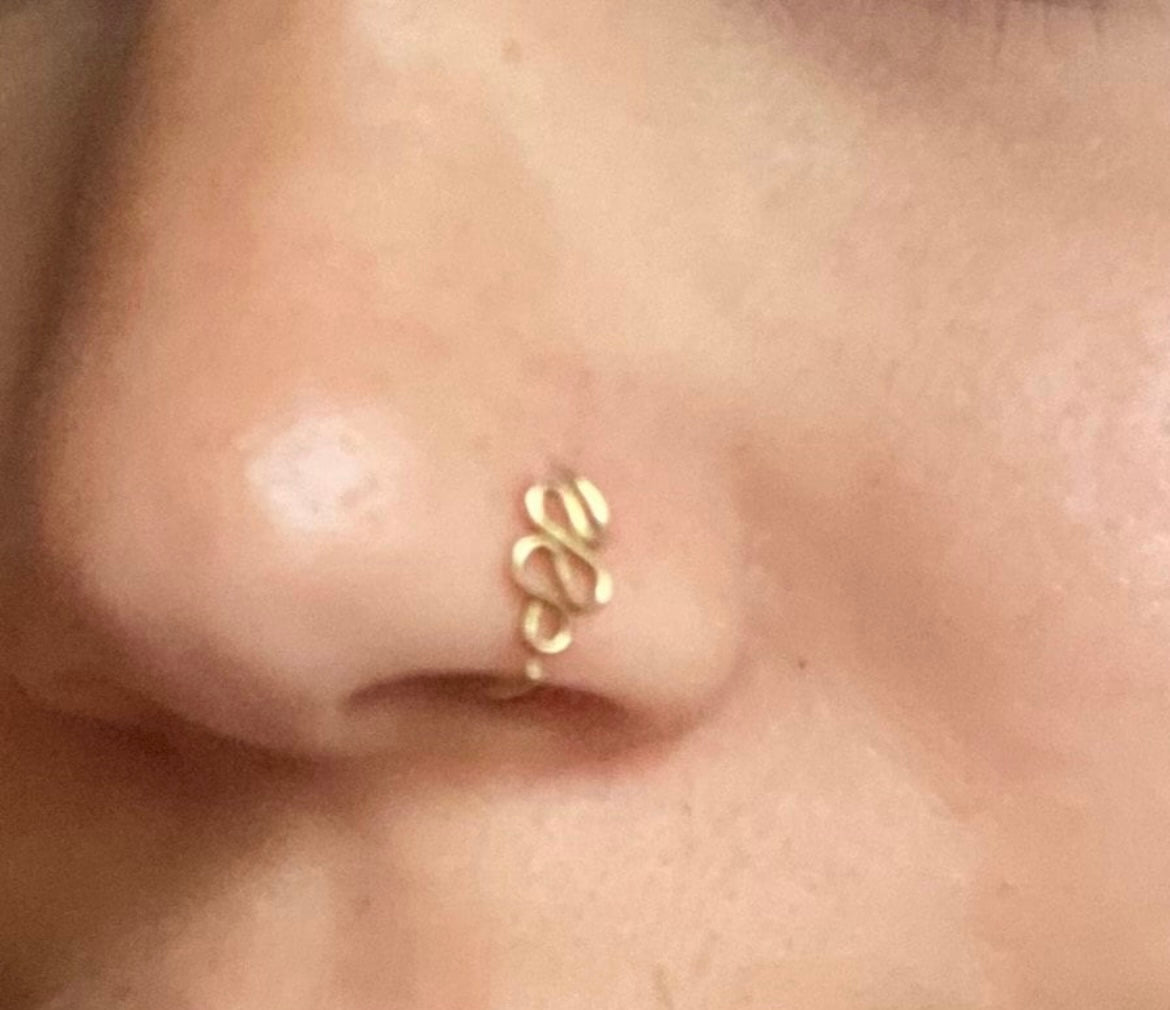 Serpent Nose Ring