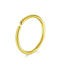 Load image into Gallery viewer, 14k Gold Hoop Ring
