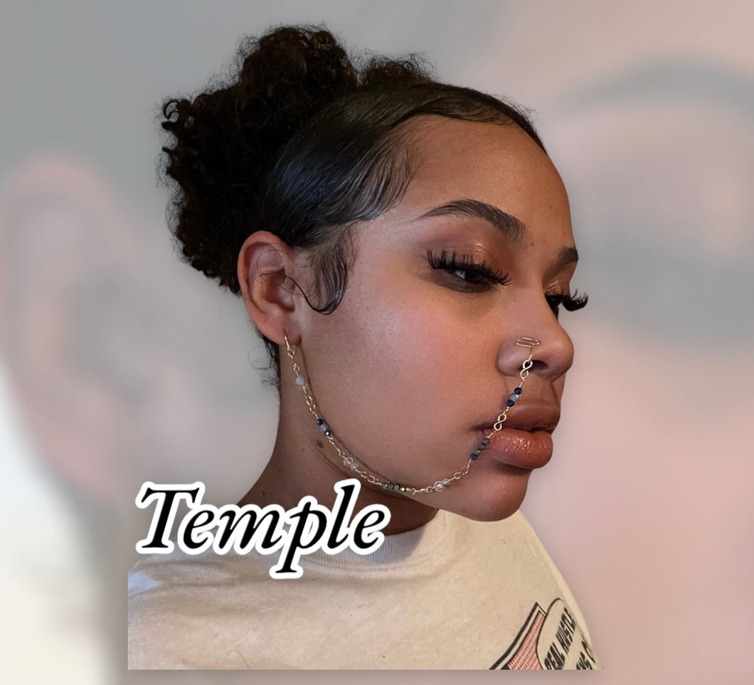 Temple Nose Chain